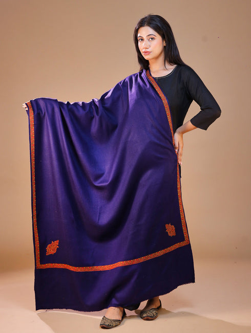 Women's Hand Embroidery Wool Shawl